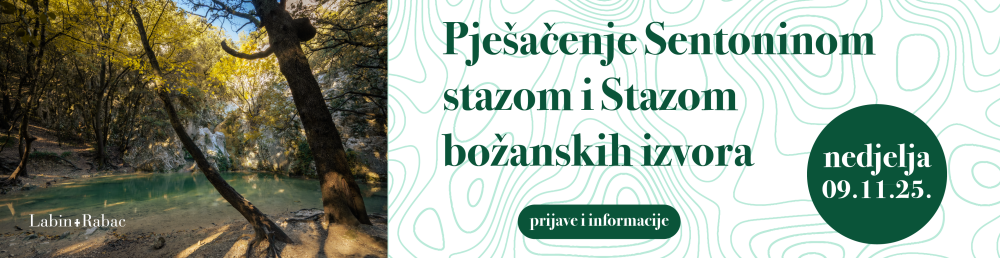 Sentonina staza Labin Rabac