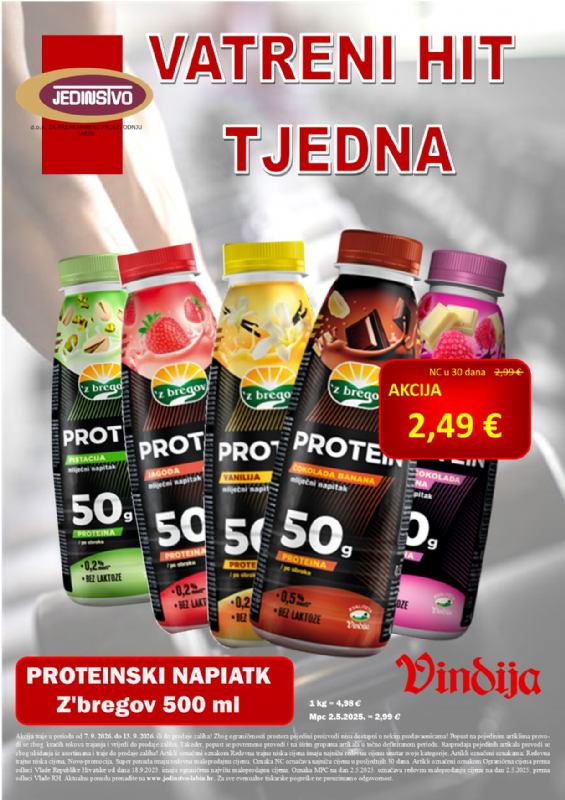Vatreni hit tjedna - trgovina Jedinstvo Labin