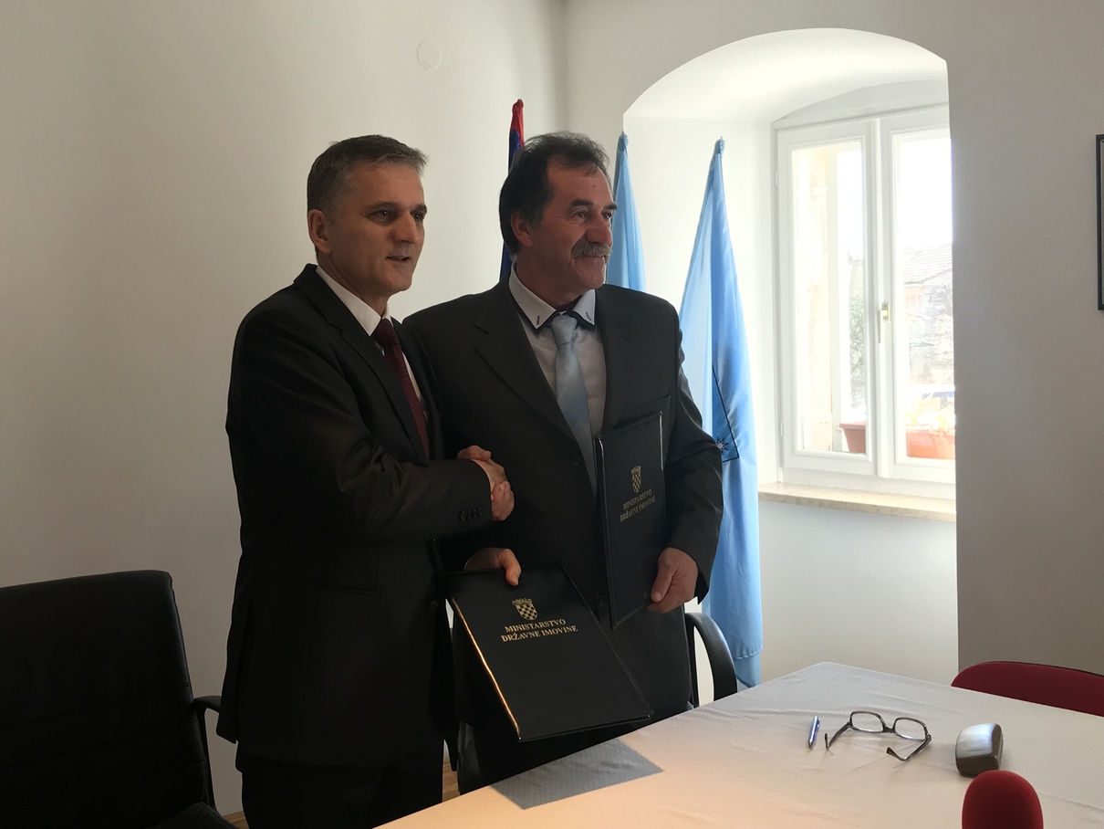 Ministar Goran Marić i načelnik Ivan Franković