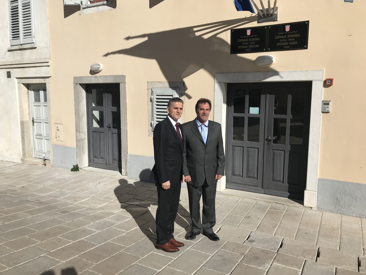 Ministar Goran Marić i načelnik Ivan Franković