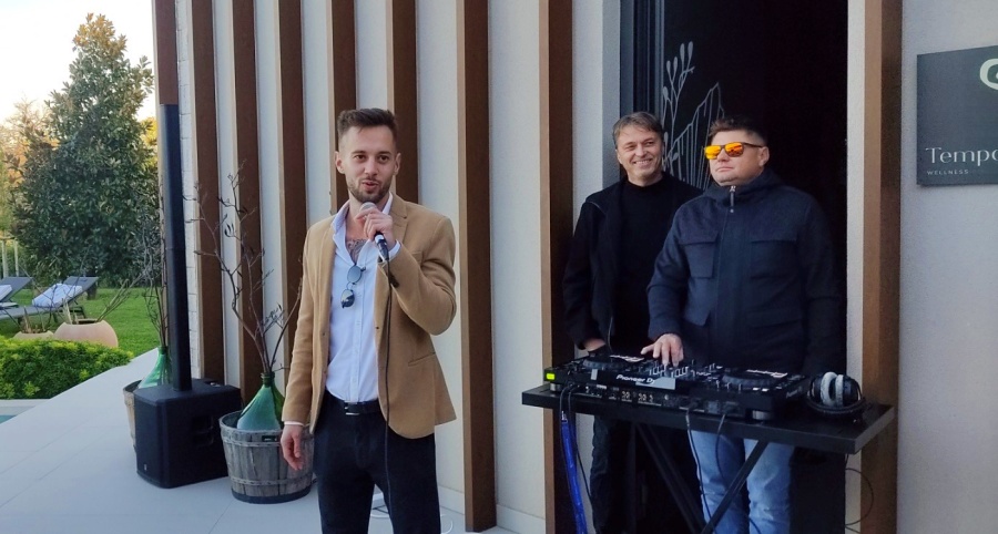 Kapetan momčadi Alexandar Lazar također se zahvalio okupljenima i najavio da momčad spremno ulazi u sezonu