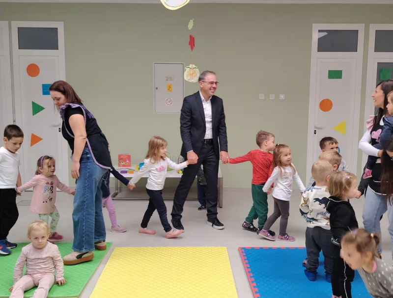 Donald Blašković posjetio dječji vrtić Pjerina Verbanac