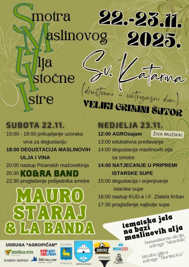 Smotra maslinovog ulja - Sveta Katarina