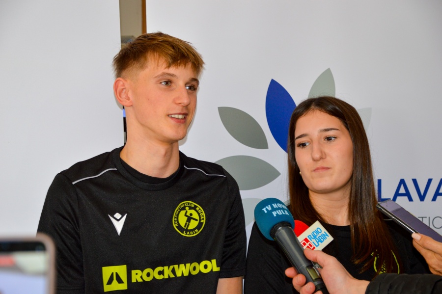 Damian Grozaj i Leona Zupičić