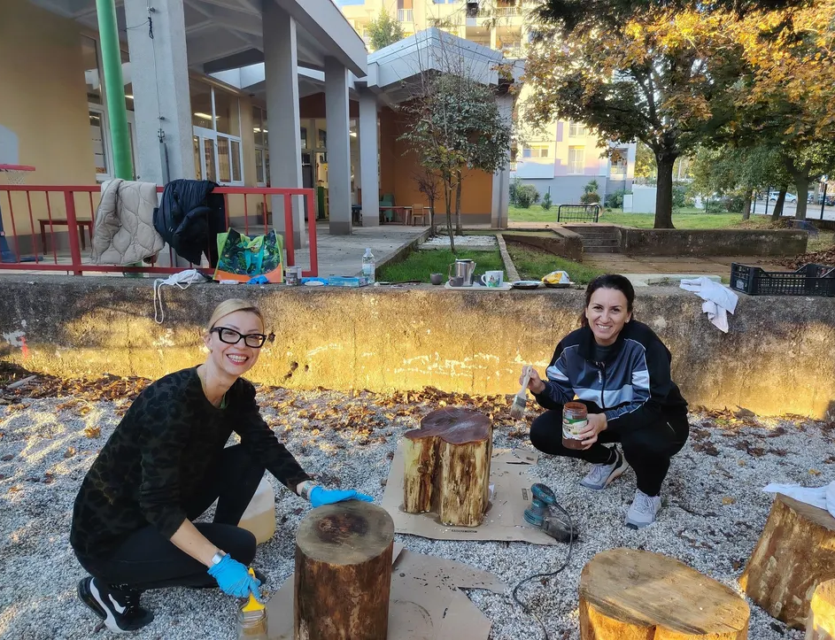 Vrtić Pjerina Verbanac  -  Ivana &Scaron;kopac i Vesna Blažina