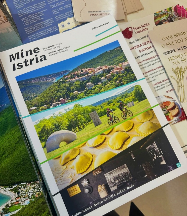 Bro&scaron;ura Mine Istria - Istočna Istra