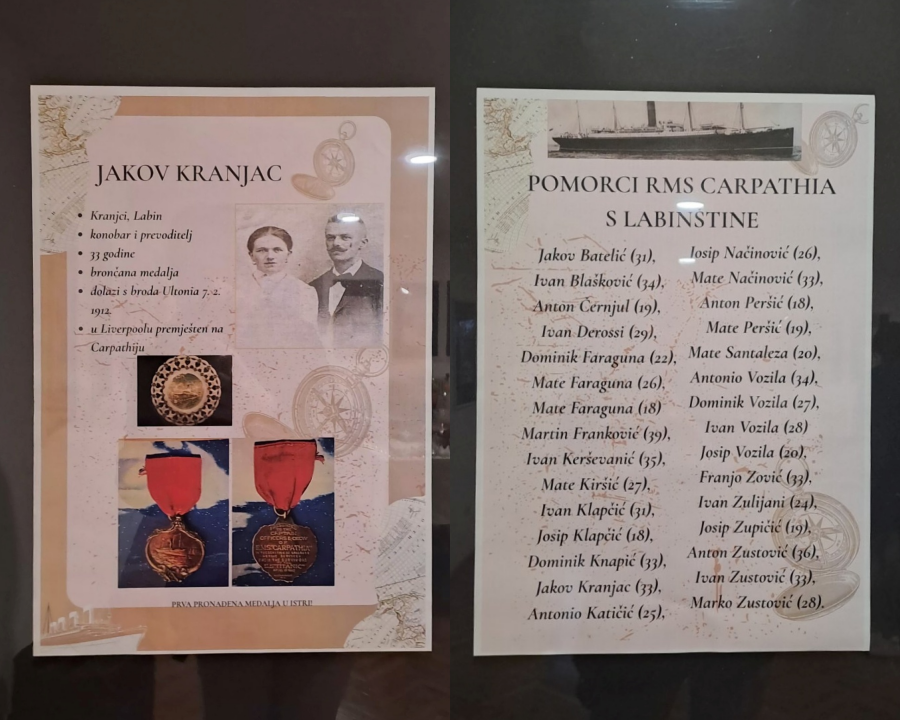 Titanic - Carpathia - Labin