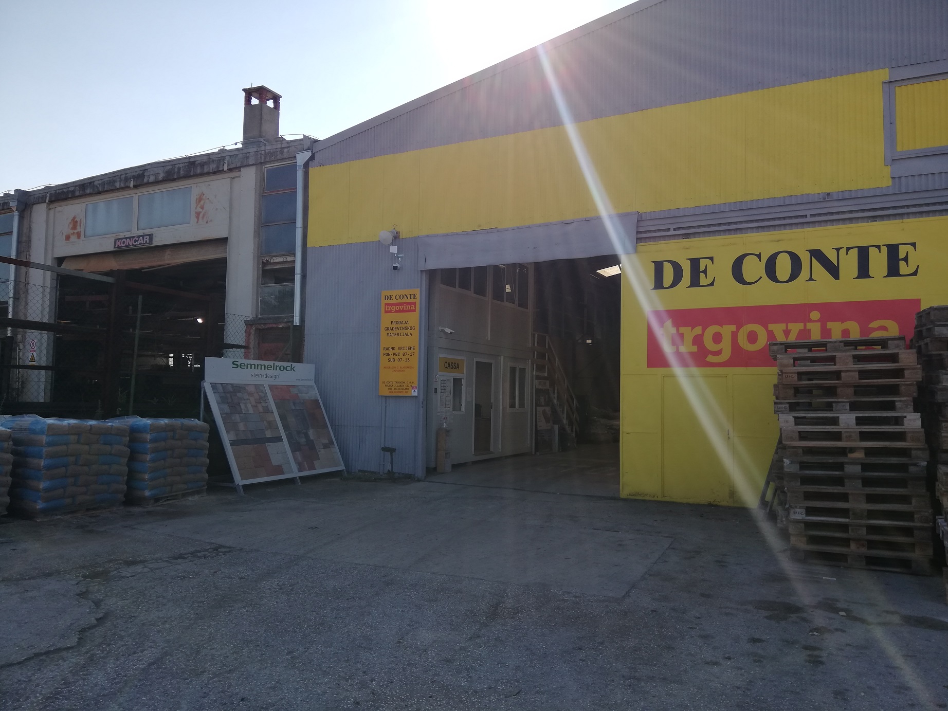 De conte trgovina