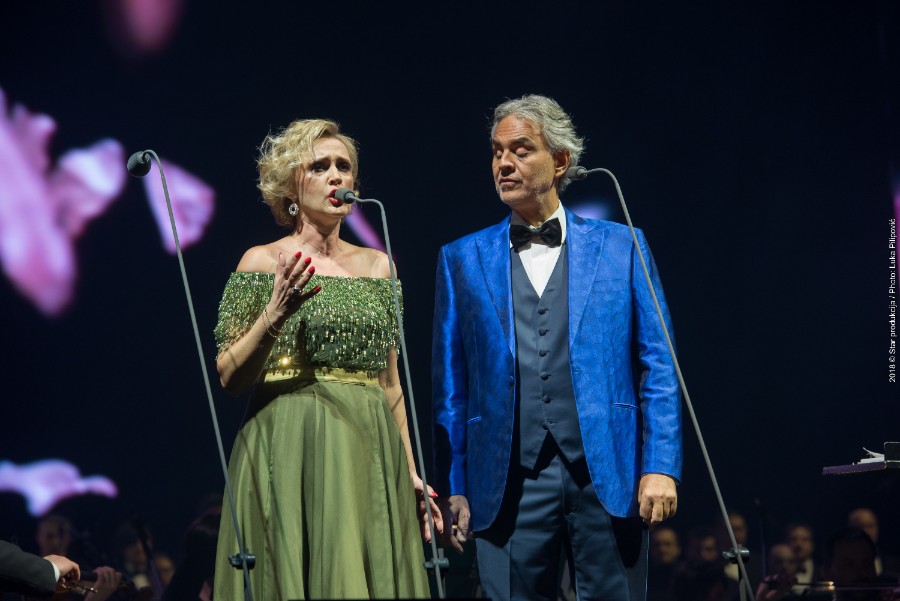 Andrea Bocelli i Ivana Vrdoljak Vanna