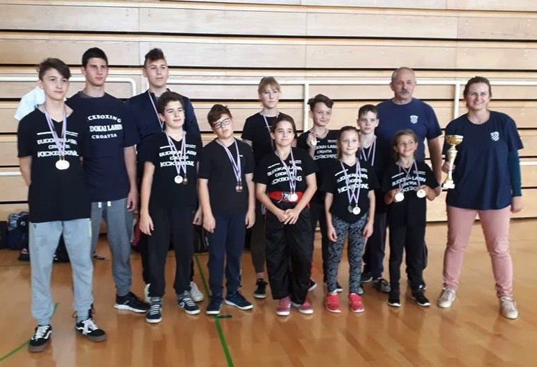 Kickboxing klub  Budokai Labin  drugi na turniru u Novigradu
