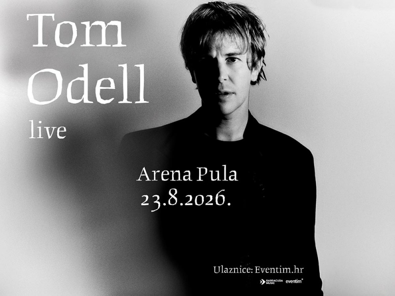  Tom Odell stiže u Pulu: još samo dva tjedna do spektakla u Areni