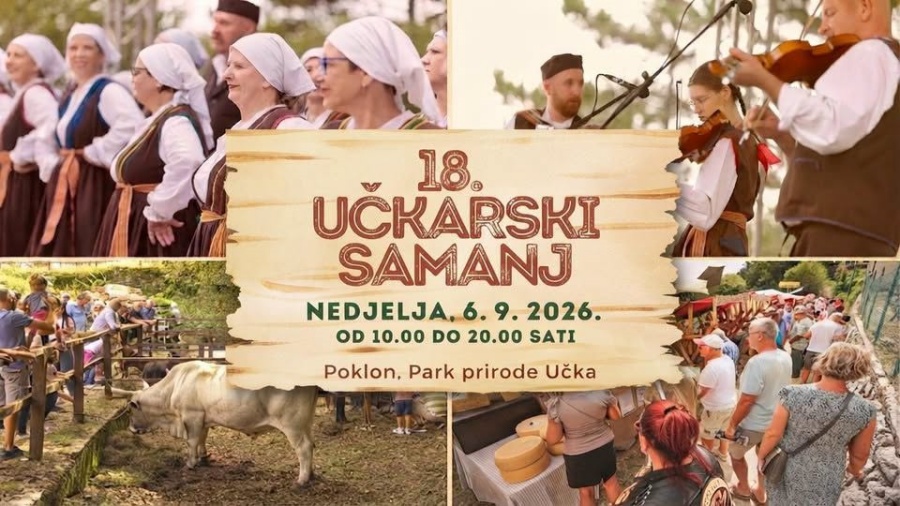 Punoljetni Učkarski samanj stiže na Poklon: Više od 50 izlagača, Nola, Koktelsi i atrakcije za cijelu obitelj