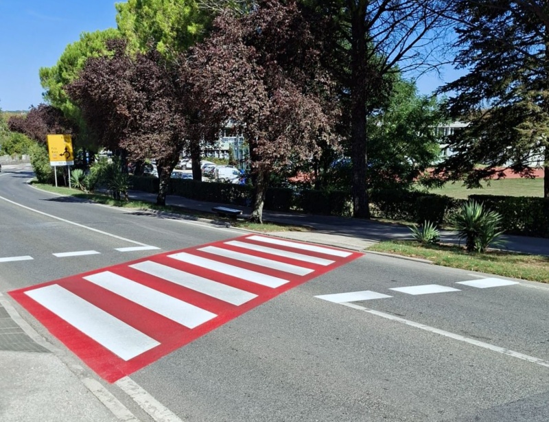 Labin: Završeni radovi kod Osnovne škole Matije Vlačića, povećana sigurnost pješaka i djece