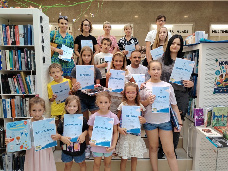 U Gradskoj knjižnici Labin proglašeni ljetni najčitatelji za 2026.