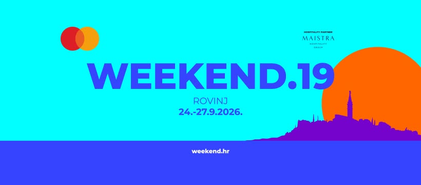Weekend.19 od 24. do 27. rujna u Rovinju: 362 govornika i više od 12.000 sudionika