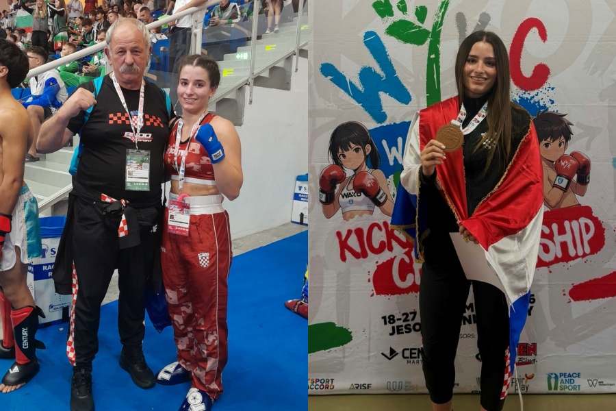 Victoria Pekas osvojila broncu na Svjetskom prvenstvu u kickboxingu u Italiji